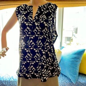 LOFT Floral Sleevless Top - NEW
